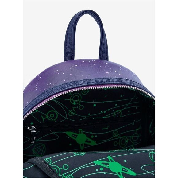 Loungefly Disney Treasure Planet Solar Surfer Glow-in-the-Dark Mini Backpack main image 4